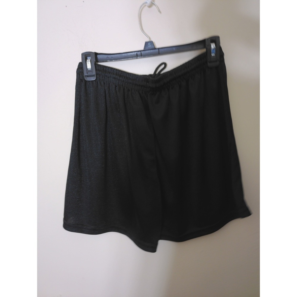 Score Athletic Shorts Womens S Black Vtg Inspo Mesh Breathable Gymcore Sporty